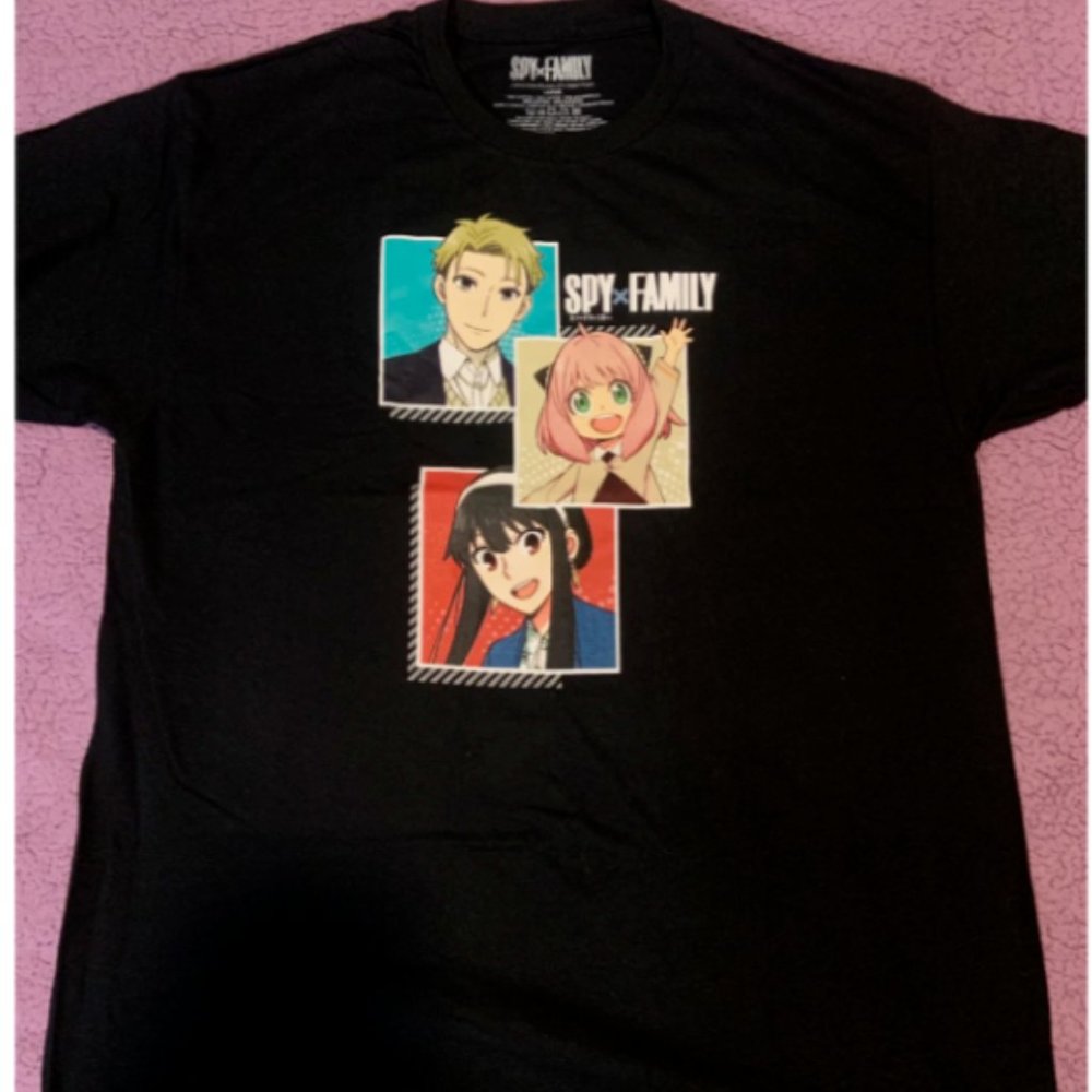 Hot Topic Spy x Family Anya Bond T Shirt Mens Size Large NWOT